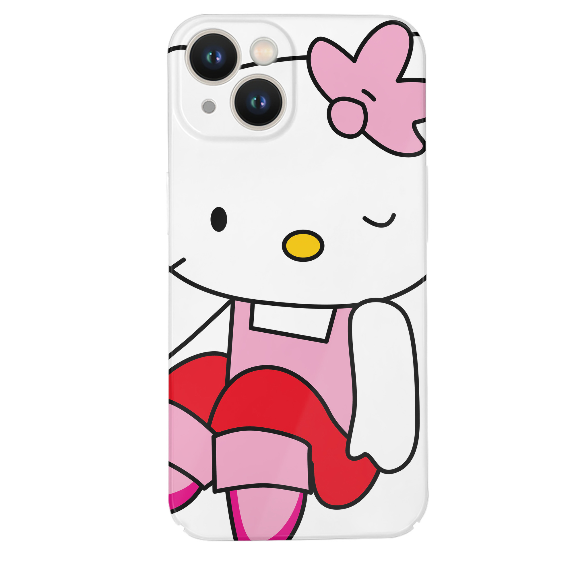 （画像用） Hello Kitty ハローキティ 【iPhone 14シリーズ対応】ハードケース